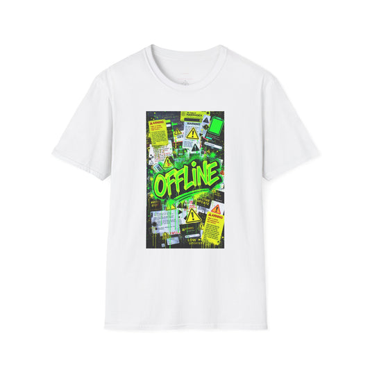 Neon Offline Graphic T-Shirt