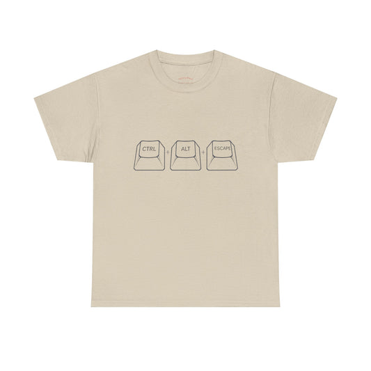 Ctrl Alt Del Keyboard Tee