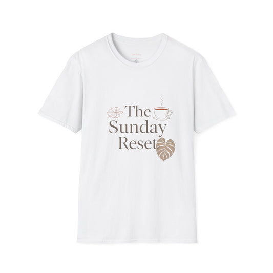 The Sunday Reset Coffee & Cozy Vibe Tee