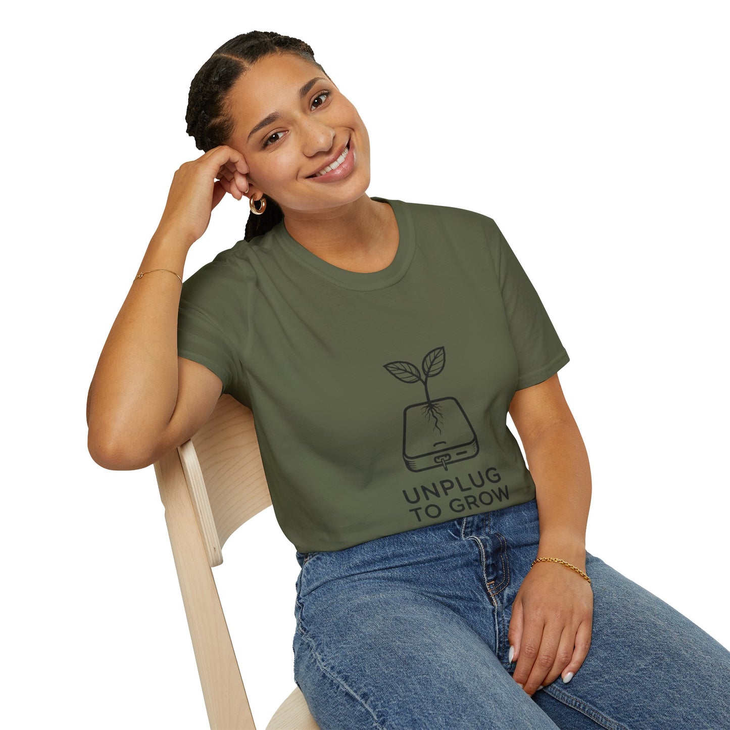 Unplug to Grow Tee