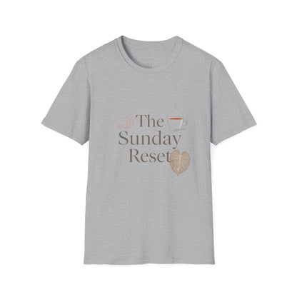 The Sunday Reset Coffee & Cozy Vibe Tee