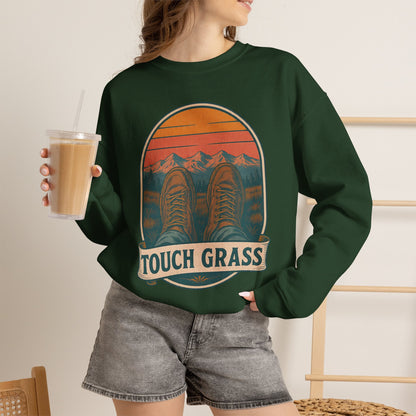 Touch Grass Crewneck Sweatshirt
