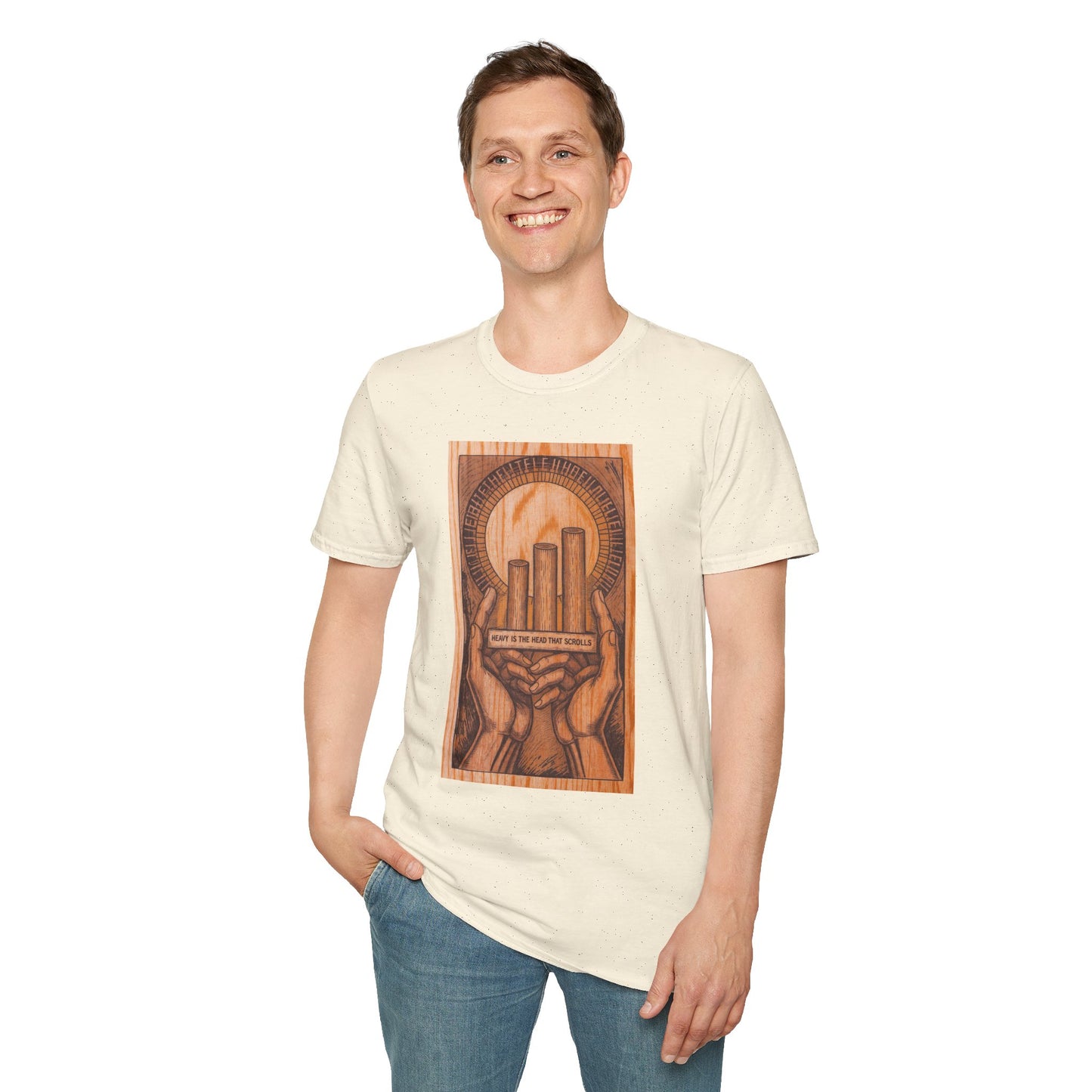 Human Touch over Digital Perfection Tee