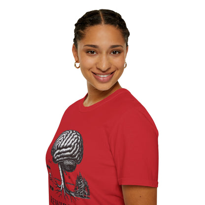 Rewiring Brain Tree Graphic Tee