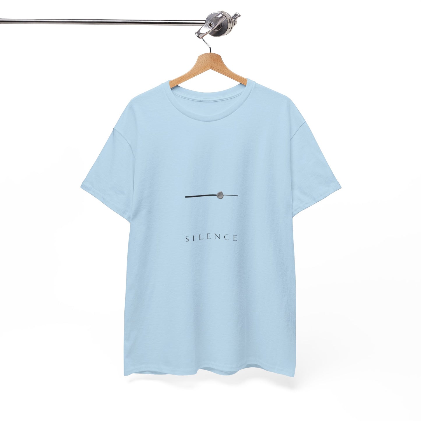 Silence Minimalist Graphic Tee