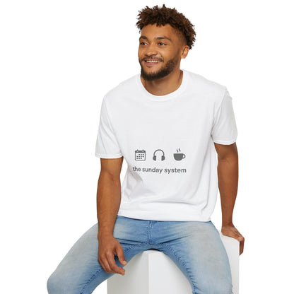 The Sunday System T‑Shirt Tee