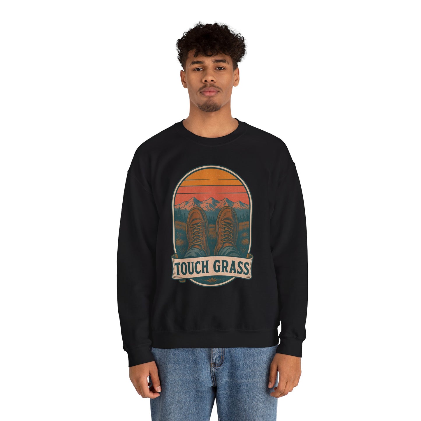 Touch Grass Crewneck Sweatshirt