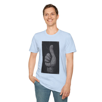 Stop Scrolling -Typography T-Shirt
