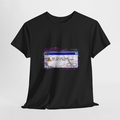 Windows Error Popup Glitch Art Tee