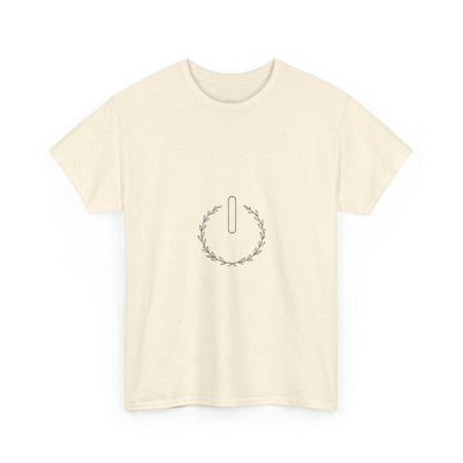 Power Off Button Tee