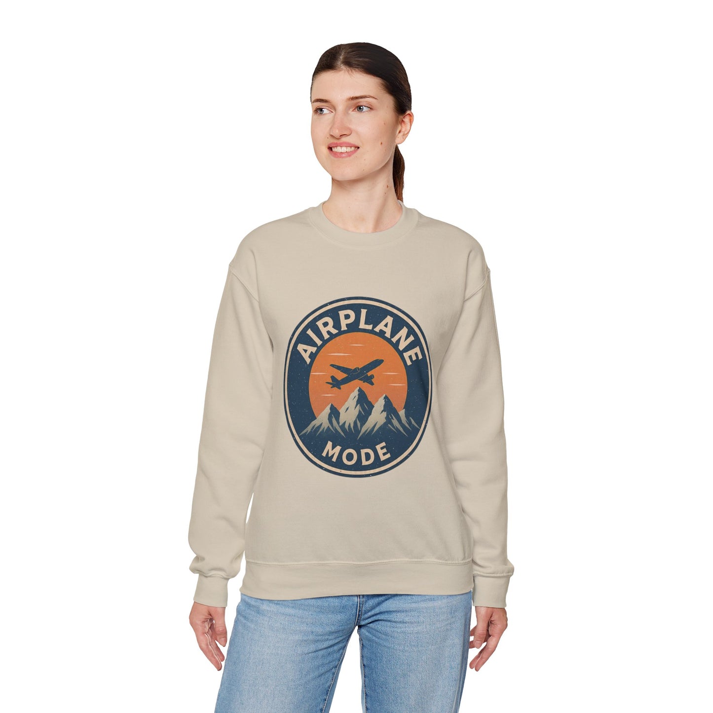 Airplane Mode Crewneck Sweatshirt