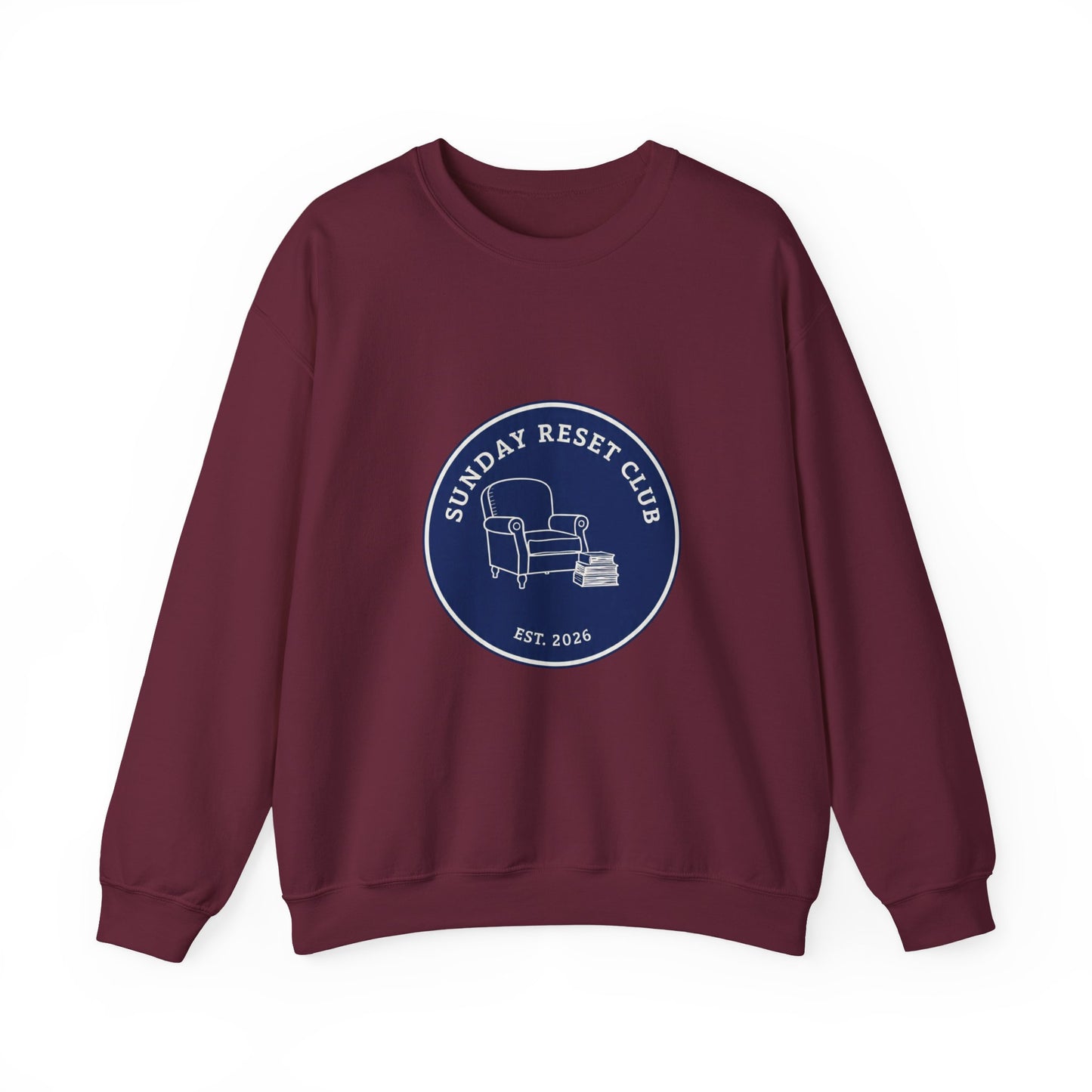 Sunday Reset Club Crewneck Sweatshirt