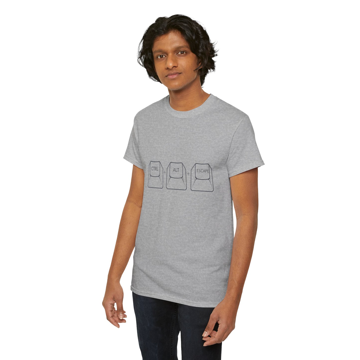 Ctrl Alt Del Keyboard Tee