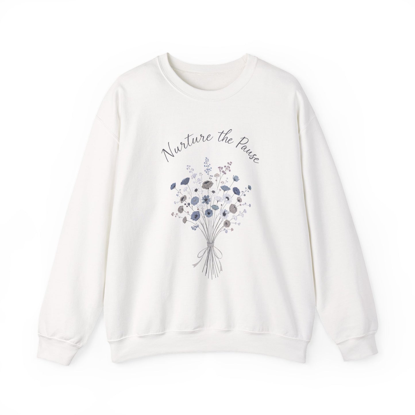 Nurture the Peace Floral Sweatshirt