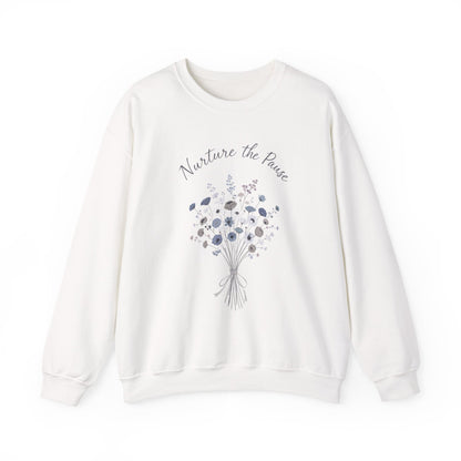 Nurture the Peace Floral Sweatshirt