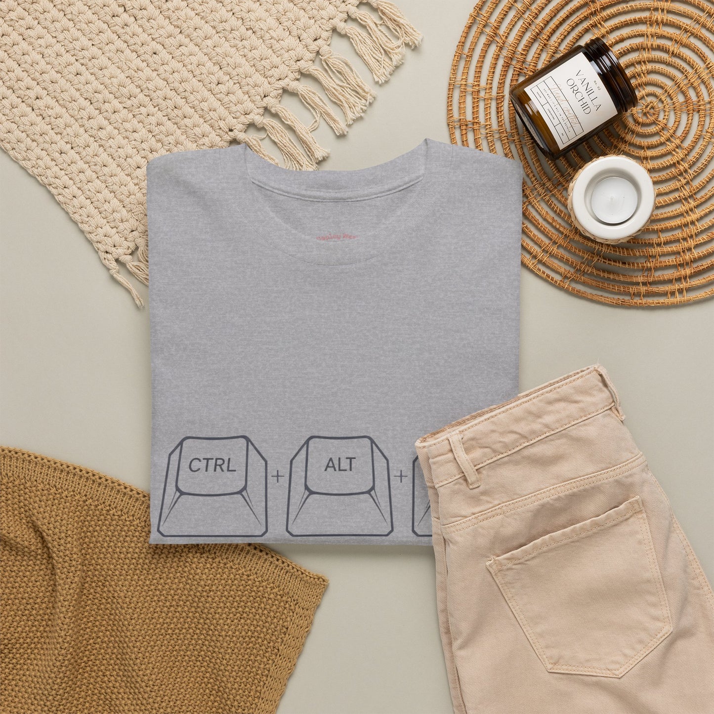 Ctrl Alt Del Keyboard Tee