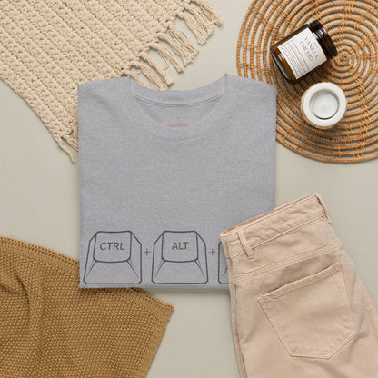 Ctrl Alt Del Keyboard Tee