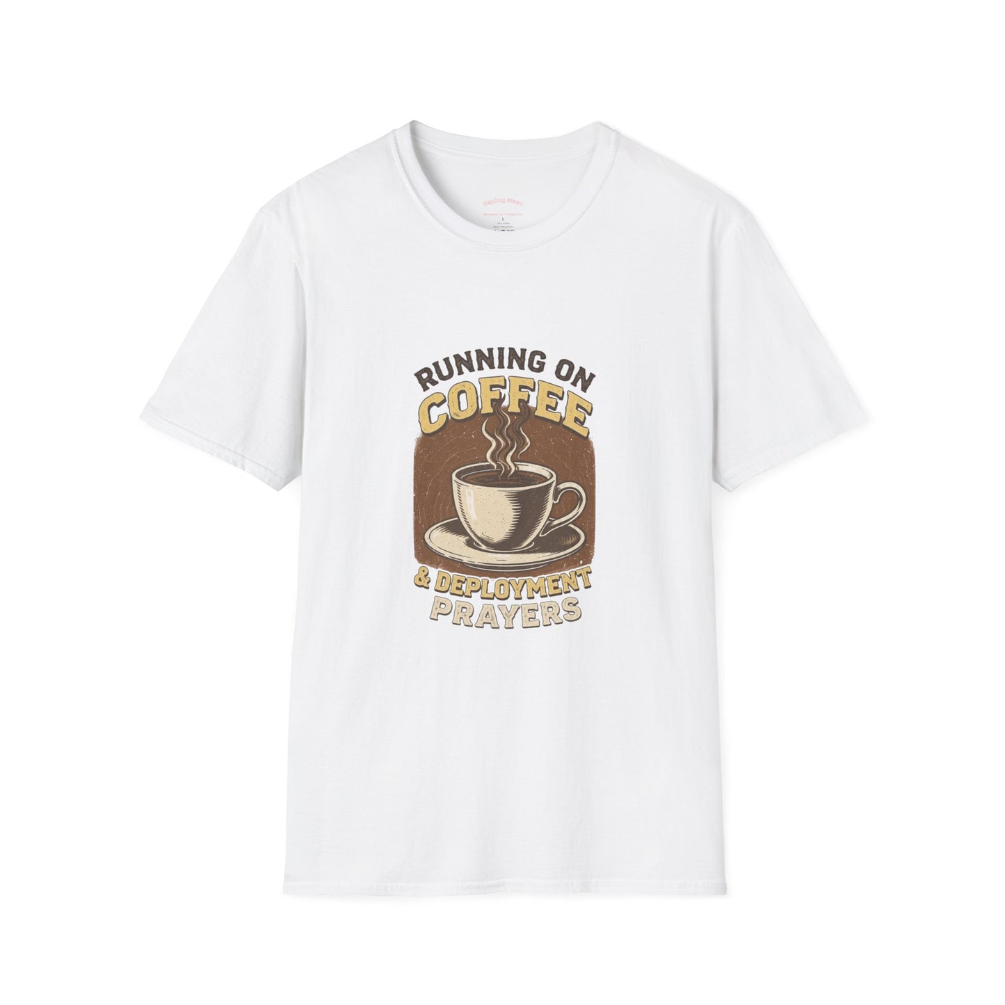 Running on Coffee & Deployment Prayers Tee
