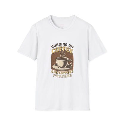Running on Coffee & Deployment Prayers Tee