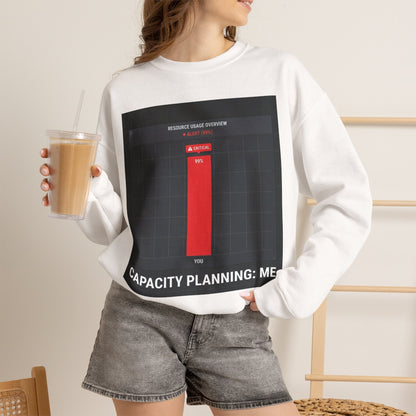Capacity Planning: Me Sweatshirt
