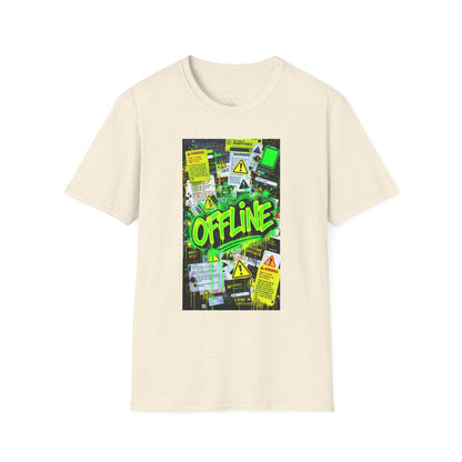 Neon Offline Graphic T-Shirt