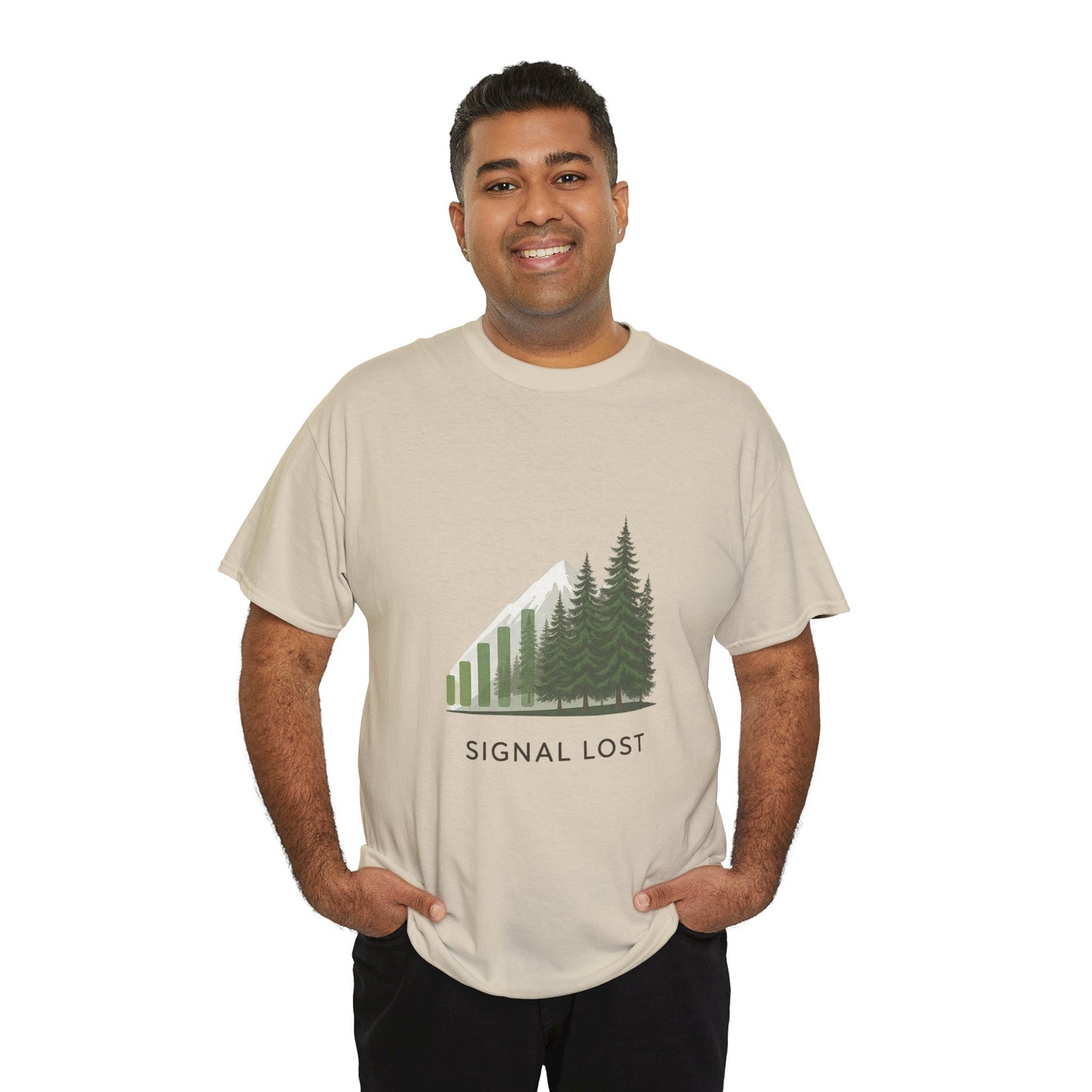 Signal Lost Forest Tee