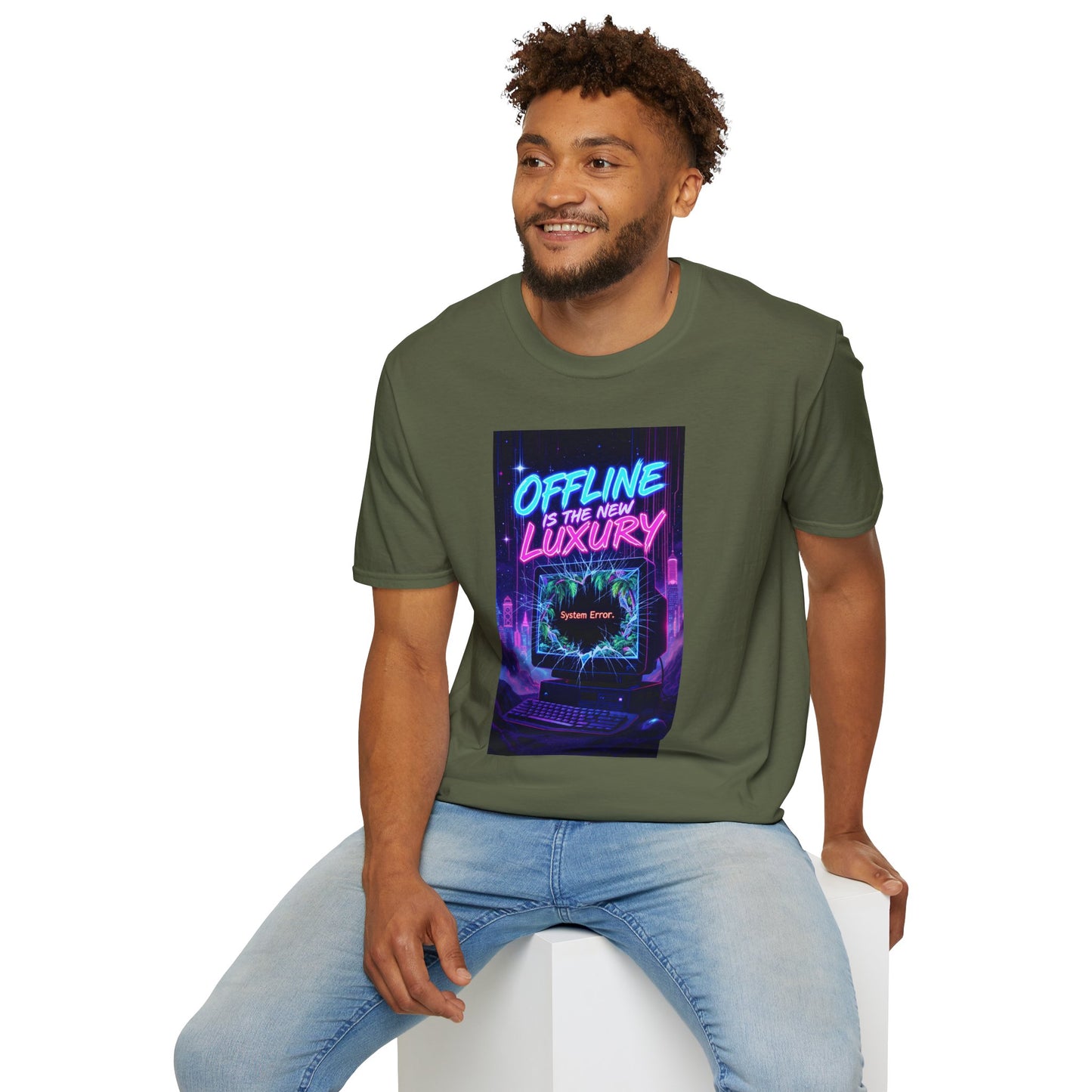Offline Retro Cyberpunk Tee