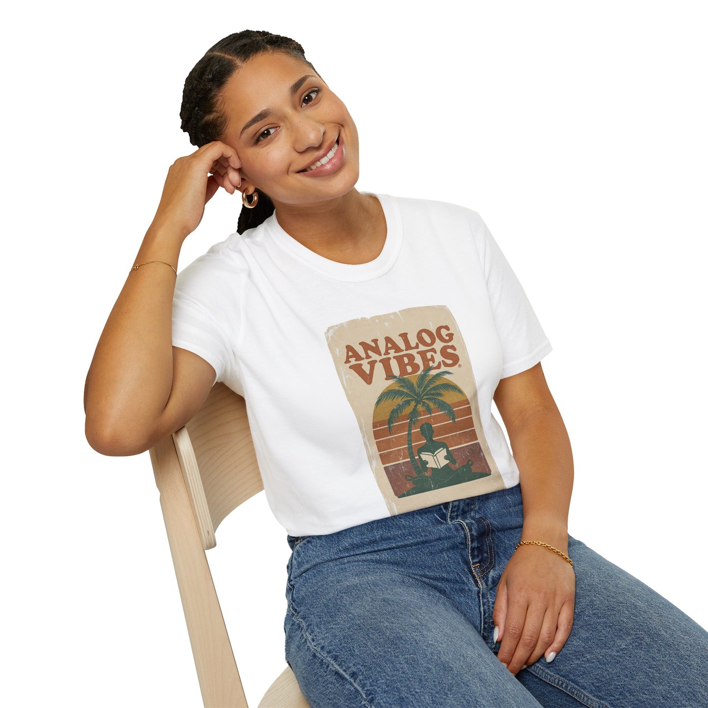 Analog Vibes Nostalgia Retro Tee