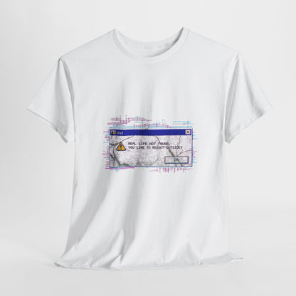 Windows Error Popup Glitch Art Tee