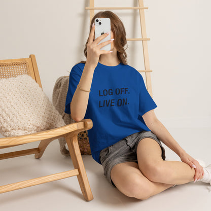 LOG OFF - LIVE ON Detox Tee
