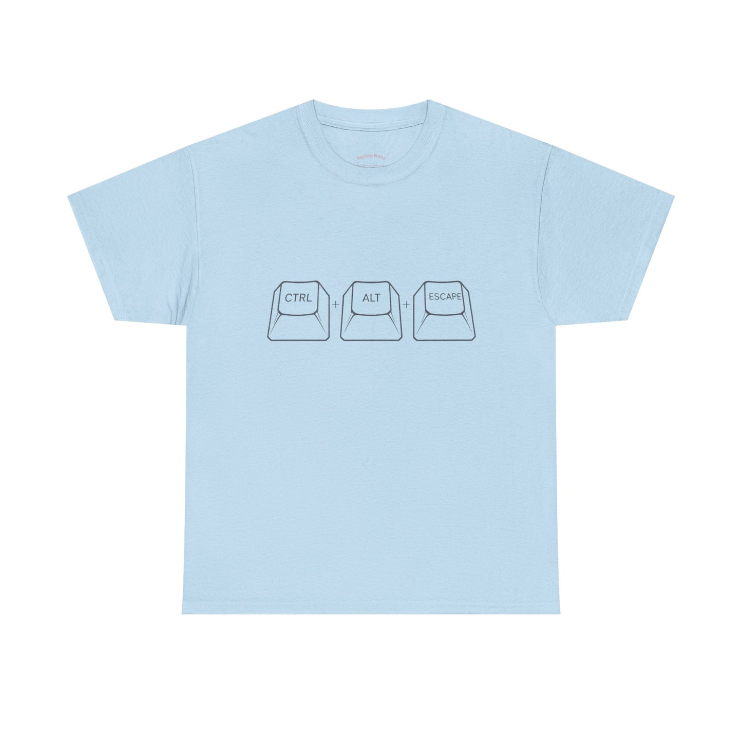 Ctrl Alt Del Keyboard Tee
