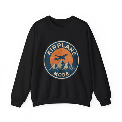 Airplane Mode Crewneck Sweatshirt