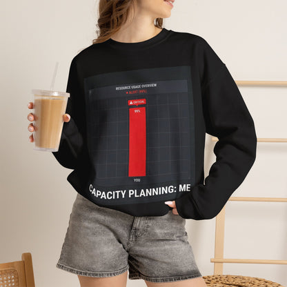 Capacity Planning: Me Sweatshirt