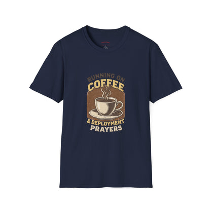 Running on Coffee & Deployment Prayers Tee