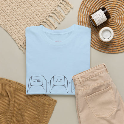 Ctrl Alt Del Keyboard Tee