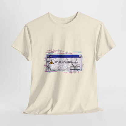 Windows Error Popup Glitch Art Tee