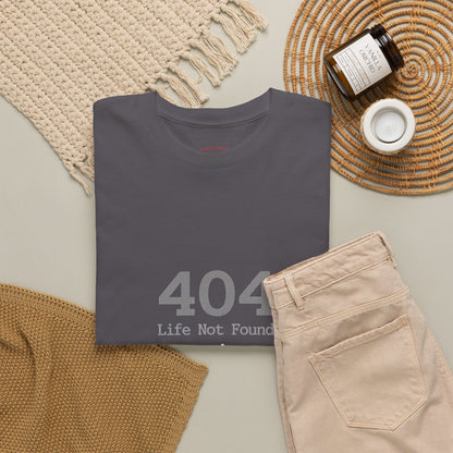 404 Life Not Found -> 200 Life Found Humor Tee