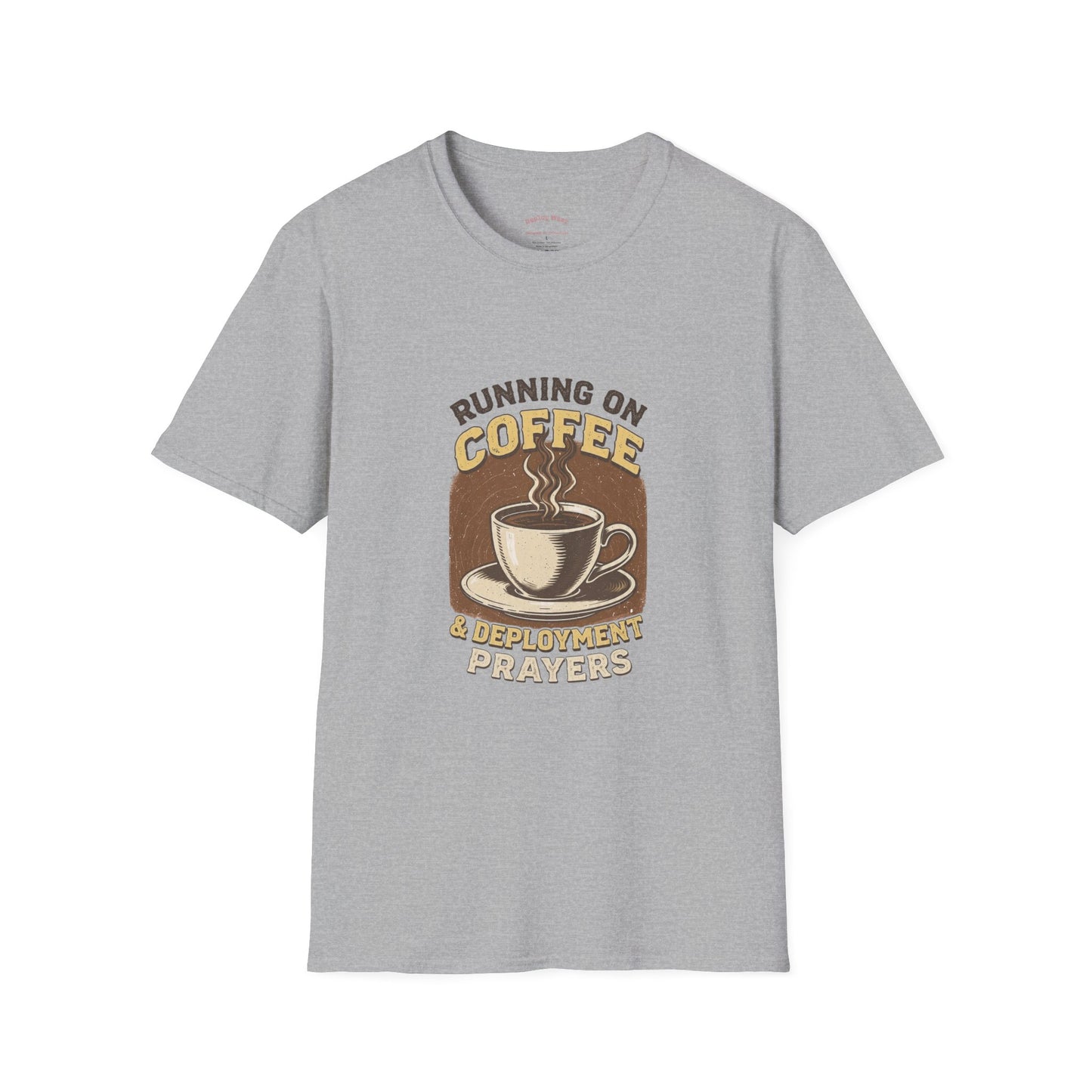 Running on Coffee & Deployment Prayers Tee