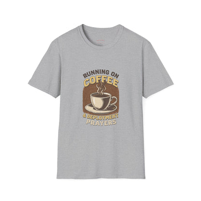 Running on Coffee & Deployment Prayers Tee