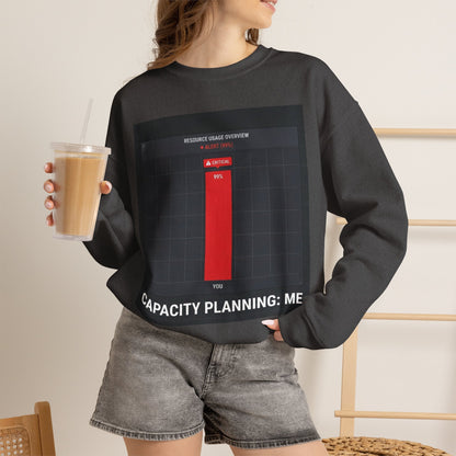 Capacity Planning: Me Sweatshirt