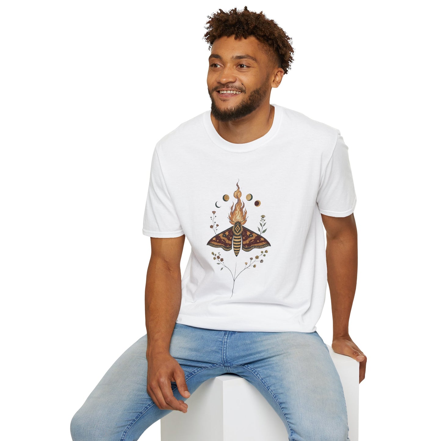 Mystic Flame Moth T-Shirt