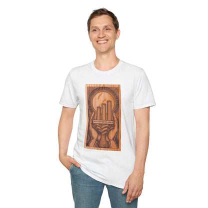 Human Touch over Digital Perfection Tee