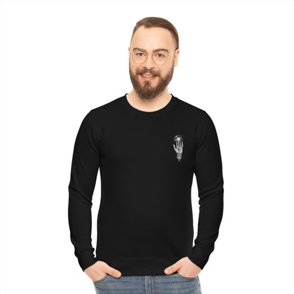 Skull & Feathers Lightweight Sweatshirt — Boho Gothic AOP Pullover