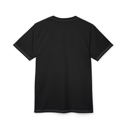 Smoking Dog Graphic Tee — Bold Pitbull Illustration All-Over Print