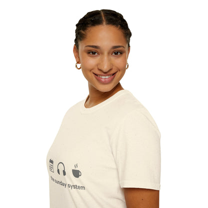 The Sunday System T‑Shirt Tee