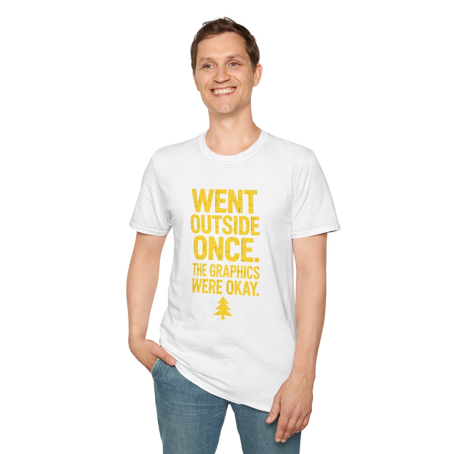 Went Outside - The Graphics Were Okay Tee