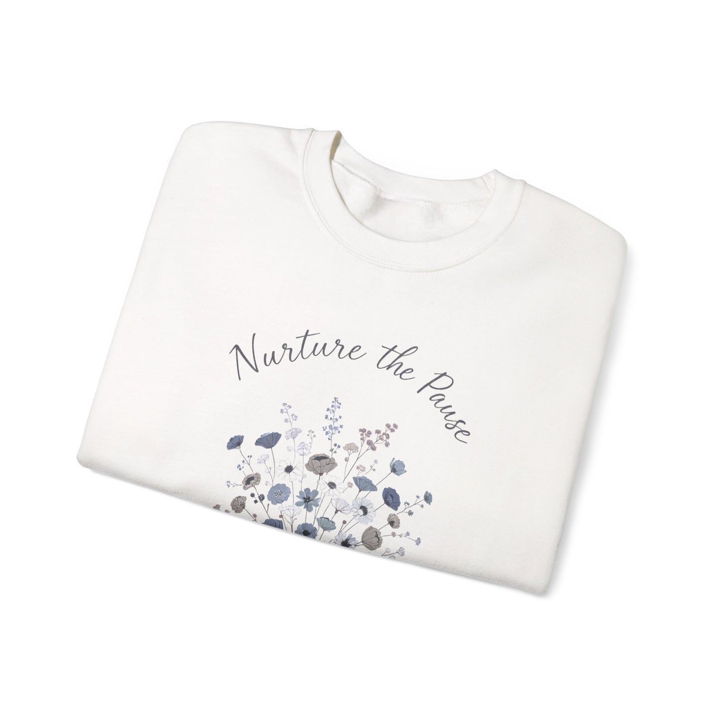 Nurture the Peace Floral Sweatshirt
