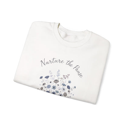 Nurture the Peace Floral Sweatshirt