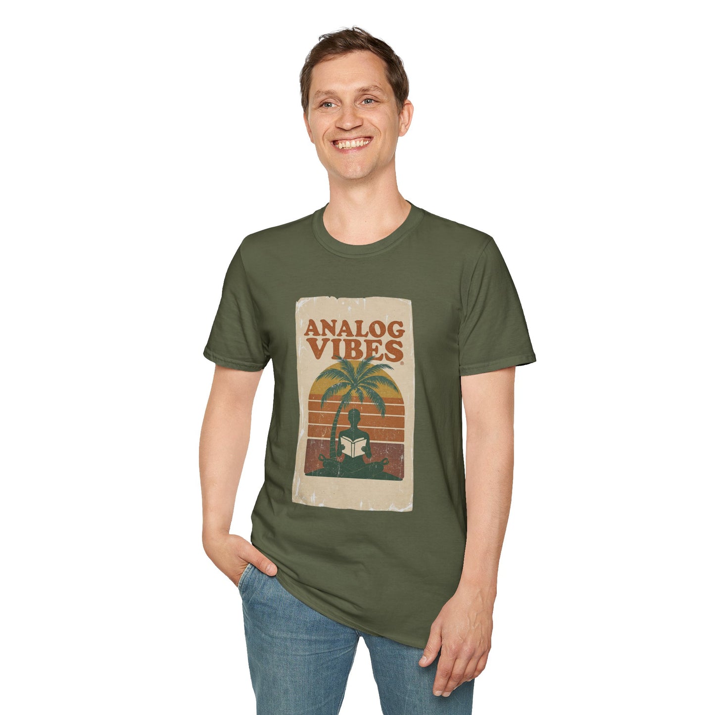 Analog Vibes Nostalgia Retro Tee