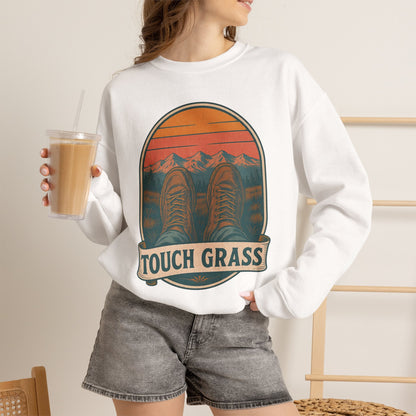 Touch Grass Crewneck Sweatshirt